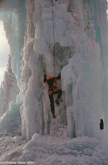 Eiskletterturm Mandarfen