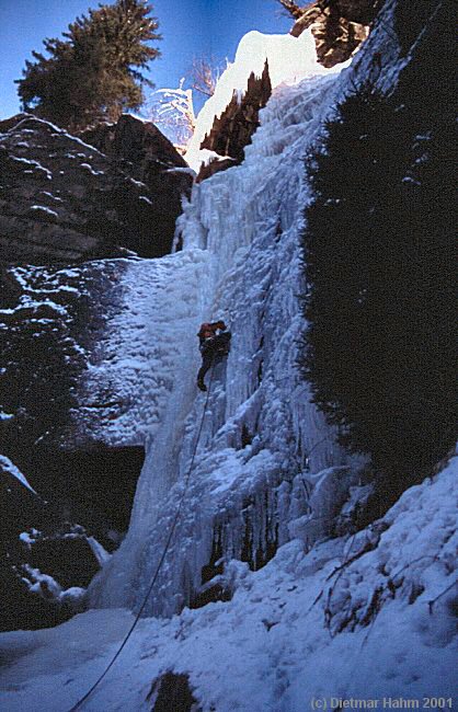 Klamm bei Wiese