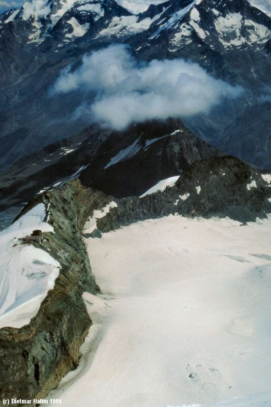 Aussicht auf Mittel-Allalin