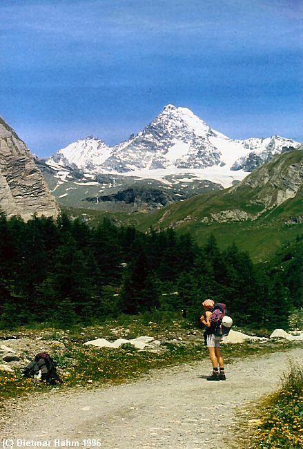 Auf dem Weg zur Stüdlhütte