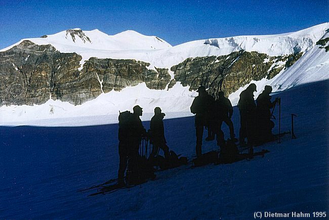 Morgens auf dem Weg zum Passo del Naso