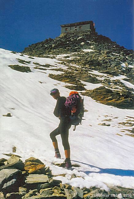 Kurz vor der Mischabelhütte