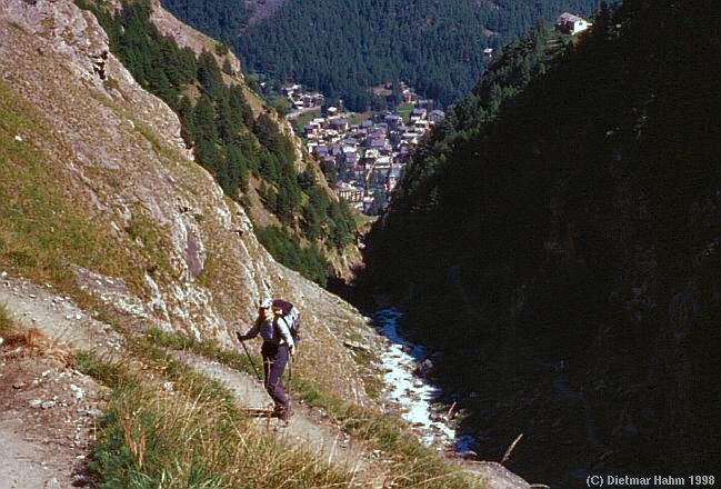 Auf dem Weg nach Trift