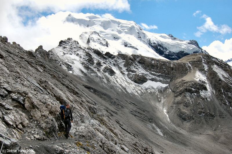 Kurz vor der Hütte