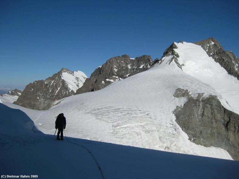 Auf dem Gletscher