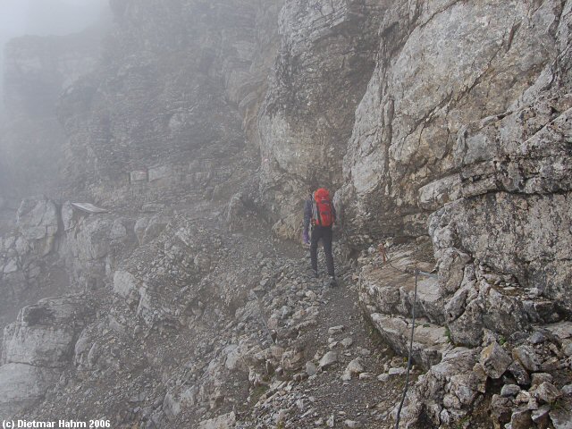 Kurz vor der Hütte