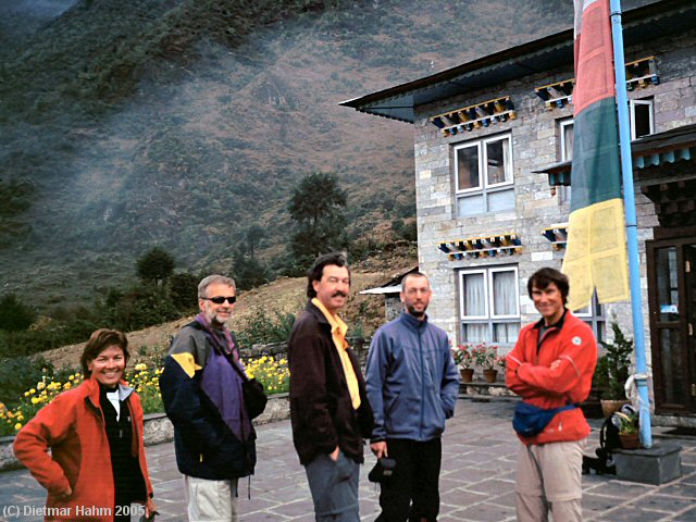 Aufbruch in Lukla