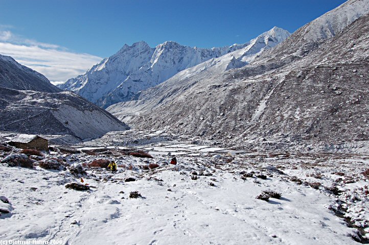 Blick nach Süden